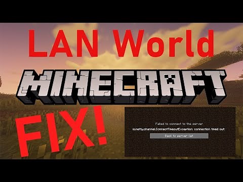 [SOLVED 1.21.4] Why Minecraft LAN is NOT WORKING