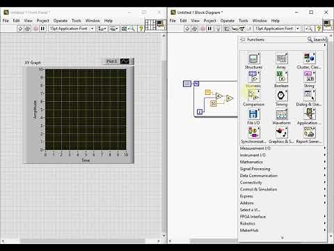 LabVIEW - XY Graph