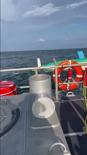 Dramatic Rescue! Coast Guard Saves Boaters from Capsized Catamaran #rescue #coastguard #news