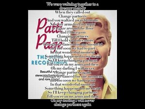Changing Partners (Patti Page)