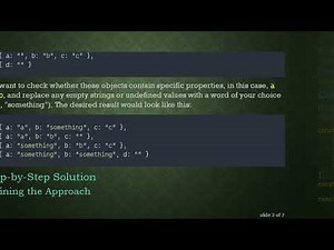 Efficiently Search and Modify Properties in JavaScript Objects from an Array