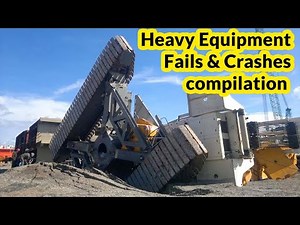 Heavy Machinery Fails and Crashes Compilation [ Dangerous moments ] 2024