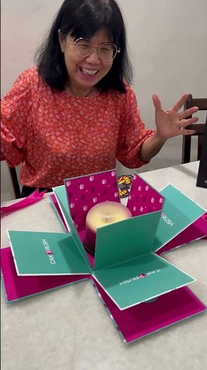 Explosion! Cake Explosion Box, The Perfect Birthday Gift#shorts