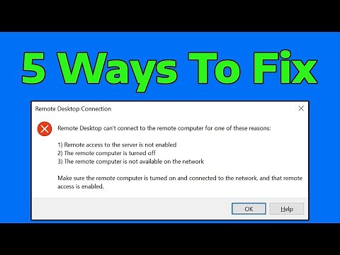 How To Fix All Remote Desktop Connection Not Working Issues in Windows 11