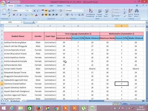 How to convert Excel file into CSV format