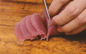 Yellowfin Tuna Sushi Sashimi Recipe | Marlin
