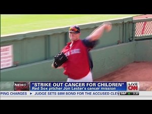 Pitcher helps strike out cancer