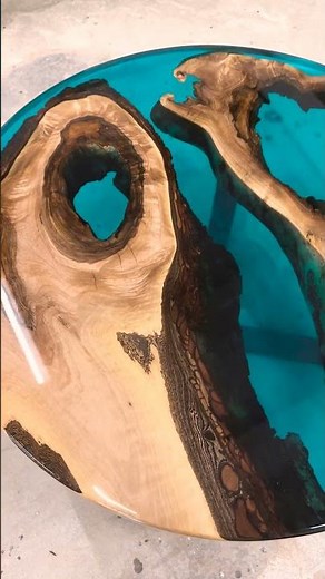 Réalisez votre propre table rivière en résine époxy! 🌊✨