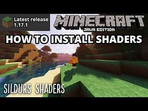 Minecraft Java 1.17.1 How To Install Shaders (with Sildurs Shaders) (no OptiFine)