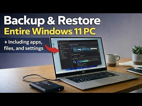 Backup & Restore Your Entire Windows 11 PC with Apps, Files & Settings