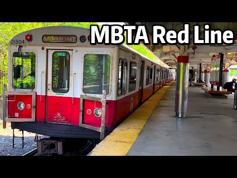 ⁴ᴷ⁶⁰ Exploring the MBTA Red Line in Boston (2021)
