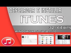 Como descargar e instalar ITUNES ultima versión para windows 7, 8, 8.1, 10 GRATIS fácil y rápido
