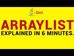 Arraylist in Java explained in 6 mins - Java 17