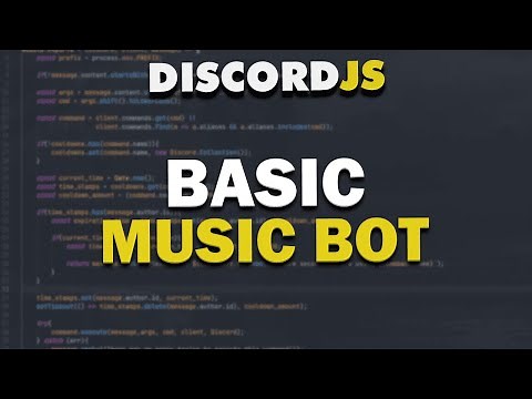 Code Your Own Discord Bot - Music Bot | Join & Leave | (2021)