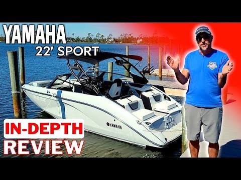 Most Detailed Review Of Yamaha 22' Sport Boat | DEEP Dive With JBP