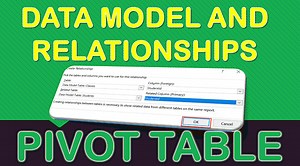 Data Model and Relationships In Microsoft Excel | MyExcelOnline