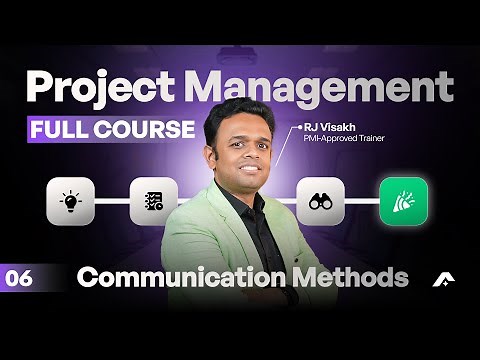 Learn Project Communication Tricks Fast! Project Management Episode 6 ✅