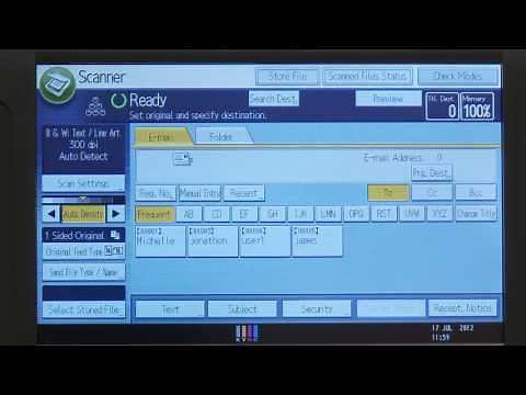 Scan on Ricoh devices