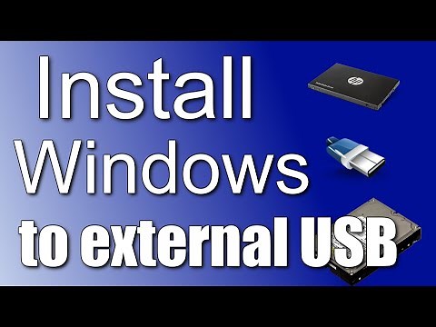 How to Install Windows 10 or 11 on an External USB Drive / Step by Step