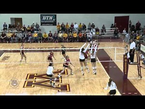 Highlights: Gopher Volleyball Falls to Nebraska 3-2