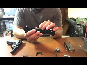 Springfield 1911 TRP Basic Field Strip