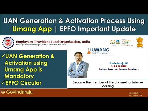 UAN Generation & Activation Process Using Umang App | EPFO Important Update