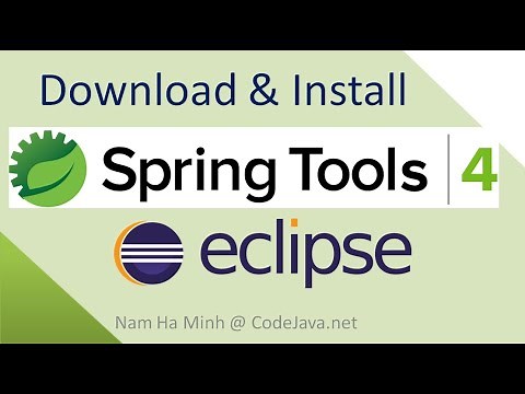 Download and Install Spring Tool Suite 4 (Spring Tools 4 for Eclipse) on Windows