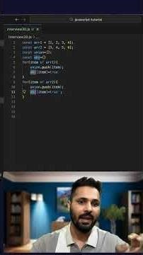 JavaScript Array Union Interview Question 🔥 | Remove Duplicates