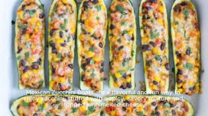 Mexican Zucchini Boats