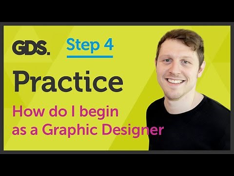 ‘Practice’ How do I begin as a Graphic Designer? Ep25/45 [Beginners Guide to Graphic Design]