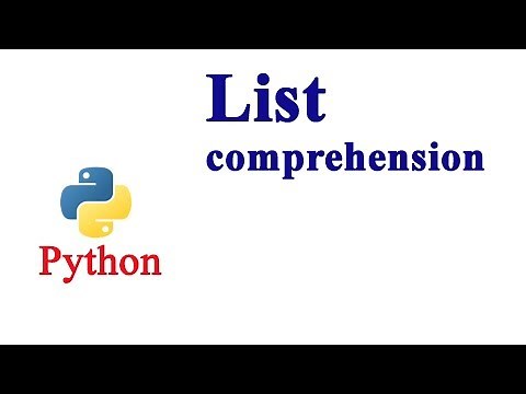 Python Tutorial - List Comprehension Definition And Syntax