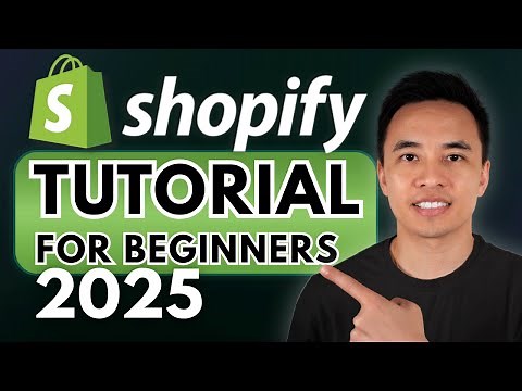 Shopify Tutorial for Beginners | Full Website Setup & Design (2025)