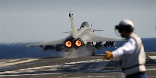 How Aircraft Carriers Launch Fighter Jets Into the Air and Into the Fight