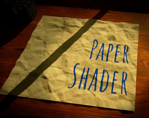 Paper Shader in Unity - Game Dev Bill
