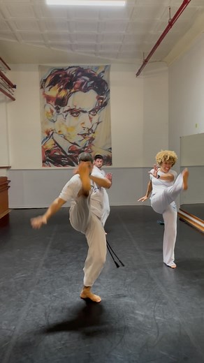 We have a Capoeira class every Wednesday and Saturday Check out our schedule and join US. Capoeira class every Wednesday (7pm to 8pm) and Saturday (4pm to 5:30pm) @ St Veronica Church (149 Christopher Street, NY 10014- access code 2024). Follow 👉🏽 @mestrechuviscocl @capoeiraluandanyc #mestrechuvisco #capoeira #capoeiraminhavida #capoeiranyc #capoeirapratodos #capoeiraluanda #minhavida #art🎨 #freestyle #umavidapelacapoeira #capoeira #capoeiralifestyle #pravidainteira #artistsoninstagram #class