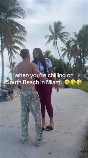 it’s always an adventure 🤣 @lashesbyem_17 #southbeach #fyp #content #miami #viral