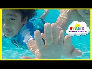 Kid Playtime at the Pool! Family Fun Vacation Disney's Art of Animation Resort Splash Pad for Kids
