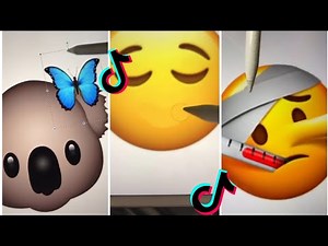 Tik Tok designing emoji compilation for 5 minutes straight