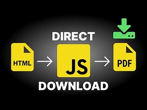DIV to PDF, Iframe to PDF using JavaScript Only (with CSS & Images Support)