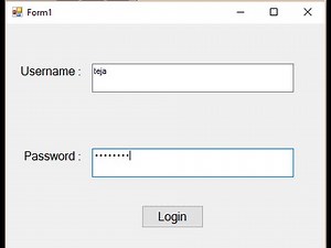 Visual Basic Tutorial - Create a Simple Login Form [Voice Tutorial]