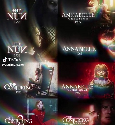 Orden Cronológico de las Películas de los Warren - La Monja, Annabelle y más