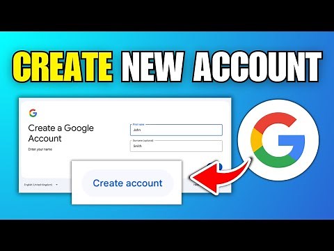 How To Create New Google Account (PC & Laptop)