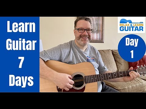 Guitar Lesson 1: Absolute Beginner Acoustic Guitar Lesson (Free 7 day Starter Course)