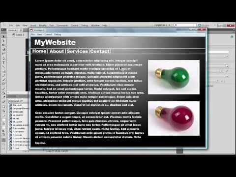 Flash Tutorial: Create A Simple Flash Website -HD-