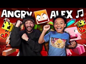 ANGRY ALEX" 🎵 [VERSION A] Minecraft Animation Music Video ‪@ZAMinationProductions‬ REACTION