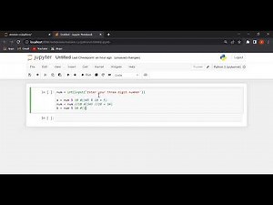Python code to add the digits of the number entered by the user