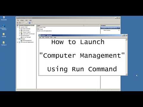 How to open Computer Management using Command Line