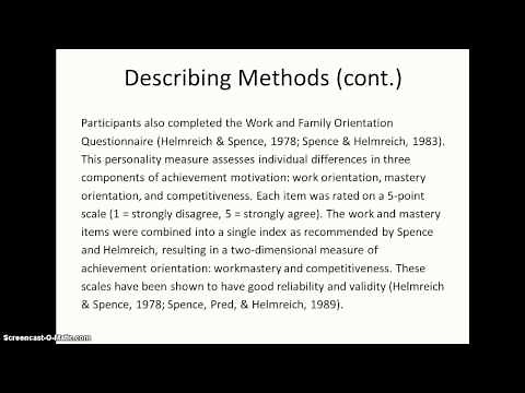 Tips for writing journal article summaries