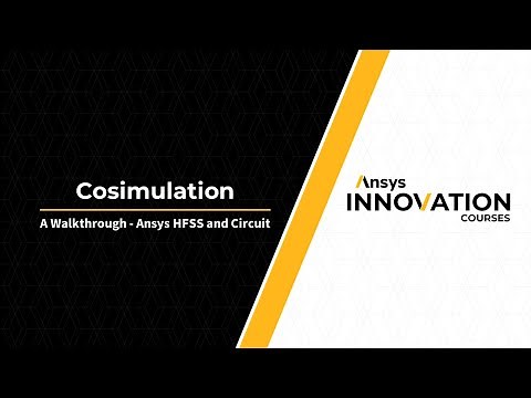 Co-simulation Using Ansys HFSS and Circuit