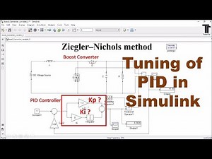 PID controller design and tuning MATLAB Simulink